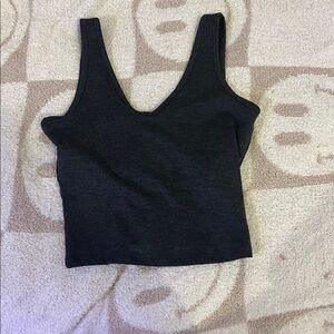 Black Crop Top for Women